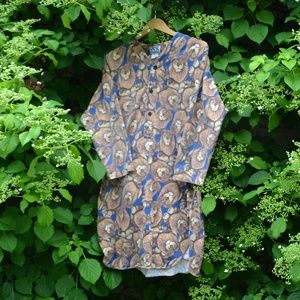 vintage Joe boxer lion graphic night gown